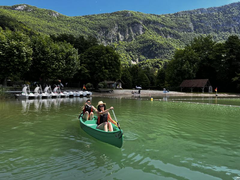 Canoë à Aiguebelette-le-Lac