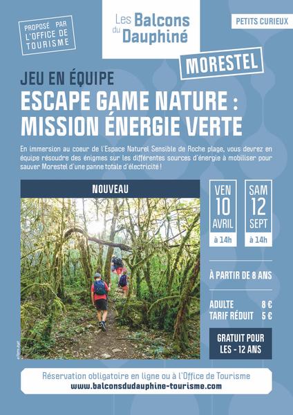 Escape game nature à l'étang de Roche Plage et des communaux de Thuile : mission énergie verte en danger à Morestel !_Balcons du Dauphiné