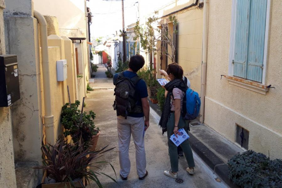 Randonnée/jeu de pistes - Anses et calanques urbaines