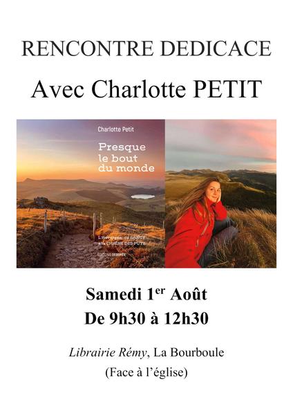 Book signing: Charlotte Petit