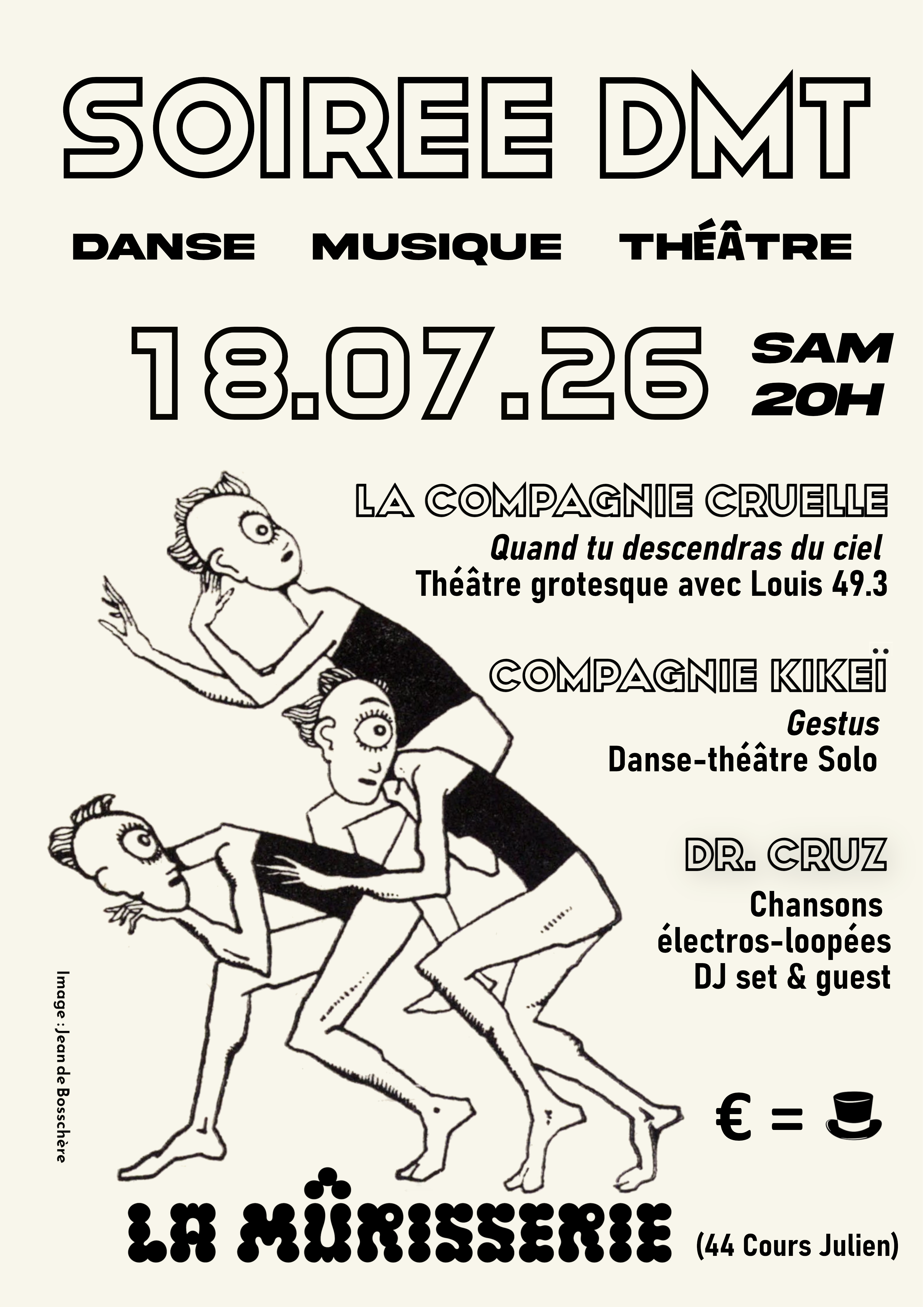 Soirée DMT Danse Musique Théâtre