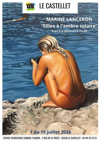 "Filles à l'ambre solaire"_Le Castellet