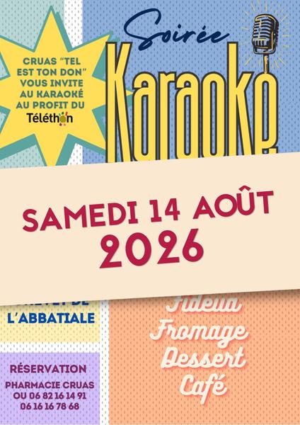 Karaoké Téléthon