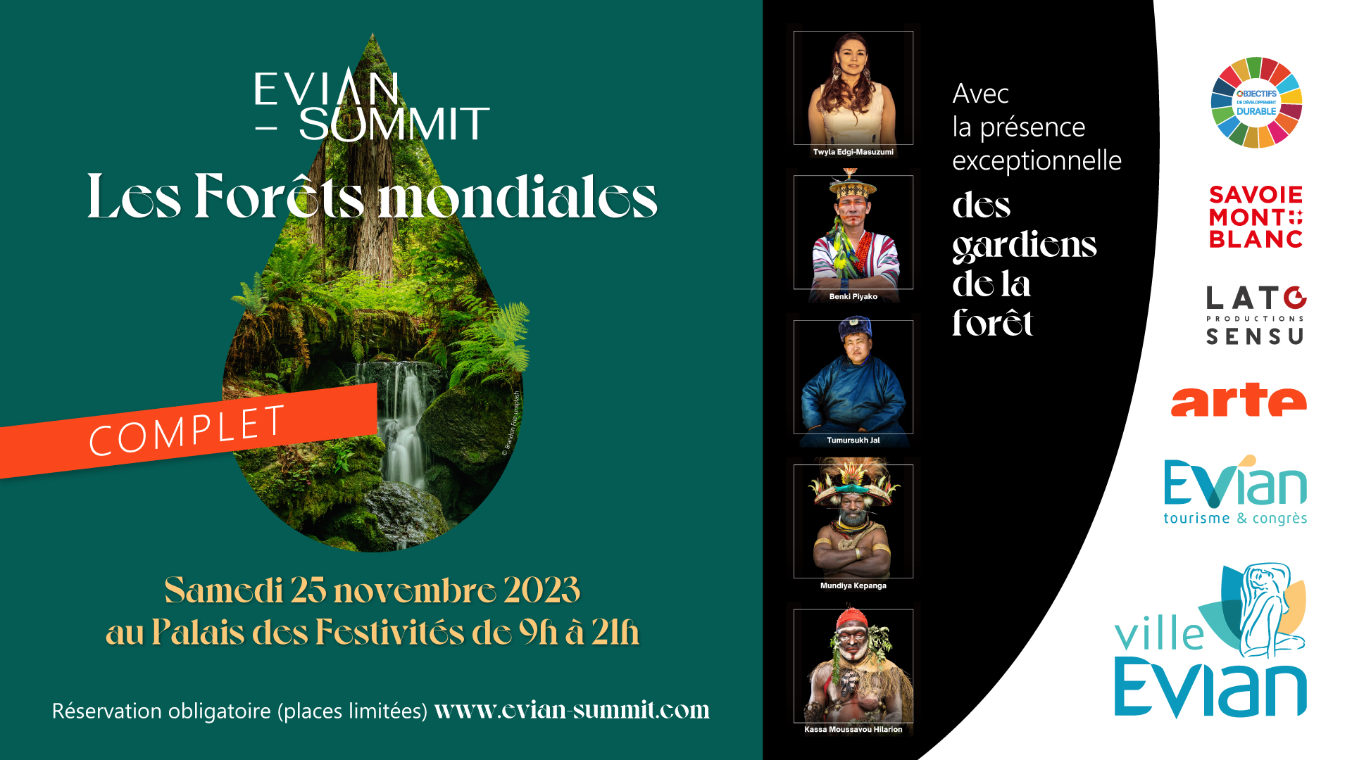 Evian Summit - 1ère édition - "Les Forêts mondiales"