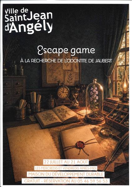 Escape game - À la recherche de l'Odontite de Jaubert