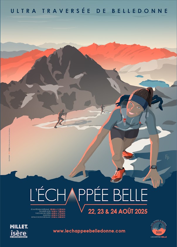 L'Echappée Belle, Le Super Collet - Passage des coureurs et animations