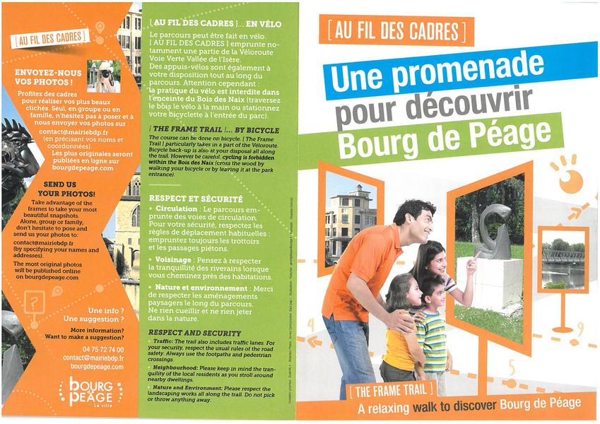 Dépliant du parcours Dépliant du parcours