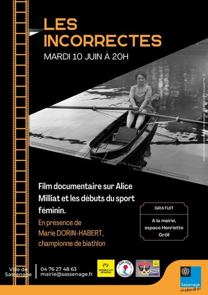 Projection « Les incorrectes »