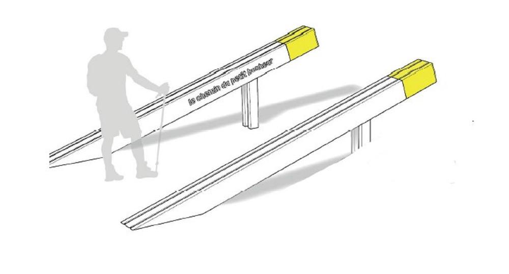 Porte chemin du petit bonheur