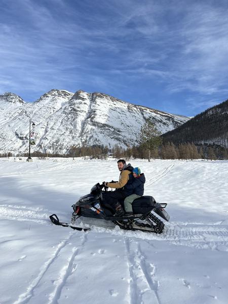 Moonbike park à Bessans