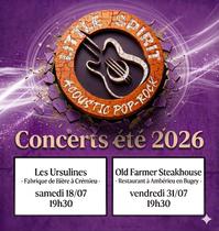 Affiche du concert des Ursulines : Little Spirit_Crémieu