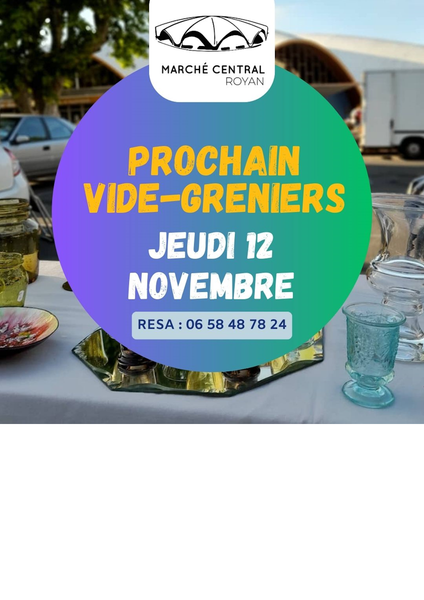 Vide-greniers du marché