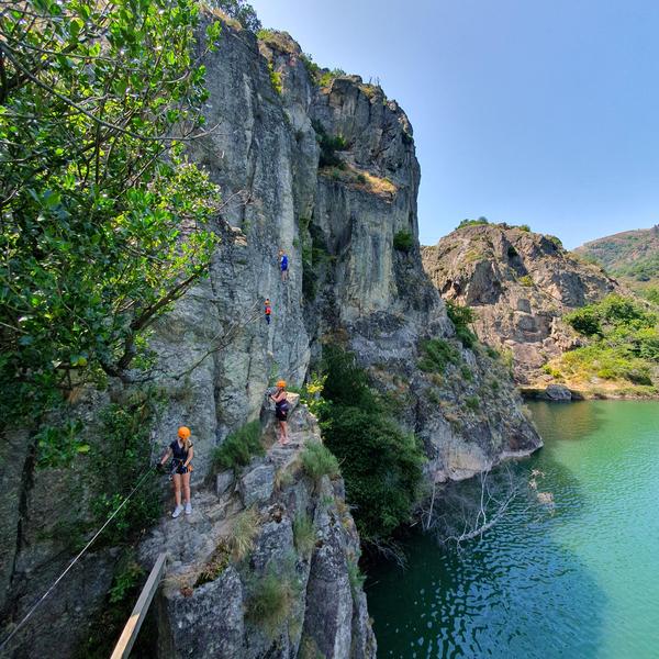 Via ferrata du Lac de Villefort – Ben Aven Tour - Les Vans