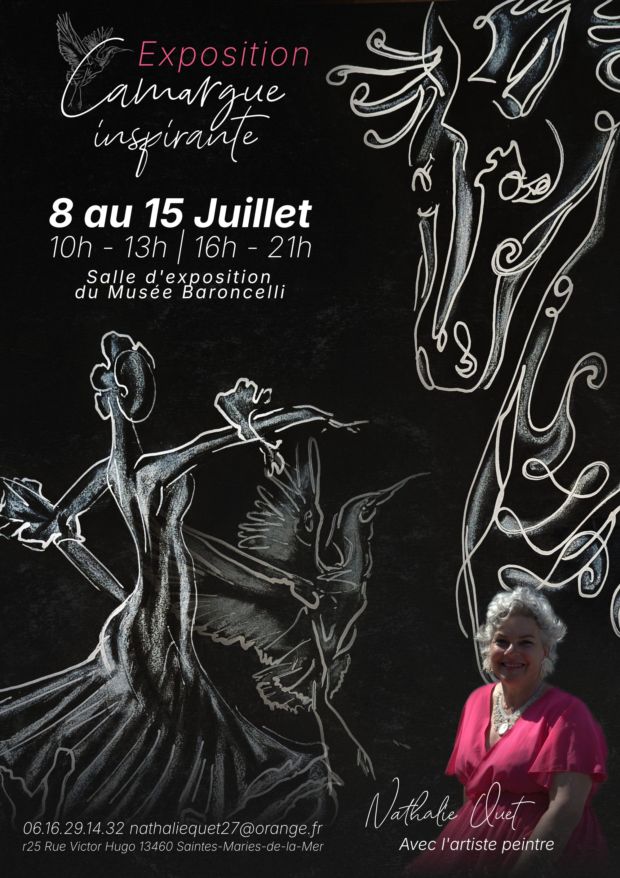 Expositions de Mme Nathalie QUET