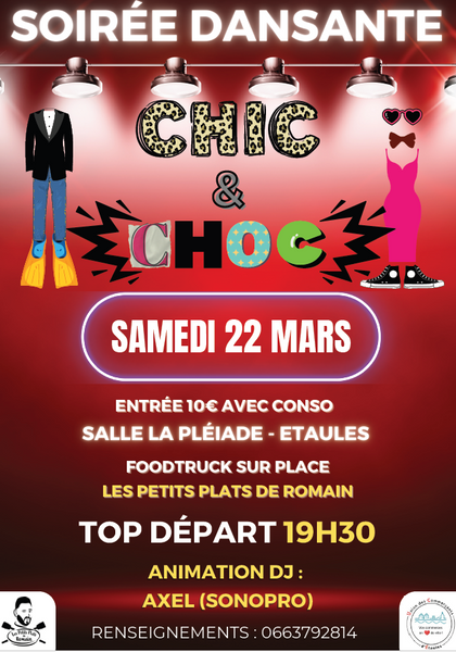 Soirée chic et choc  organisée par l'UCE