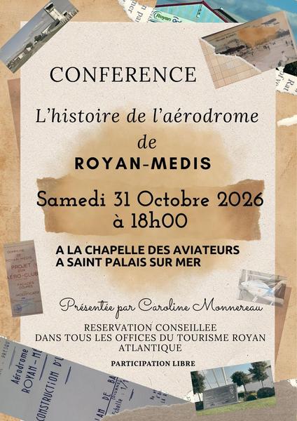 Conférence : l'Histoire de l'aérodrome