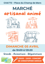 Marché artisanal animé_Chatte