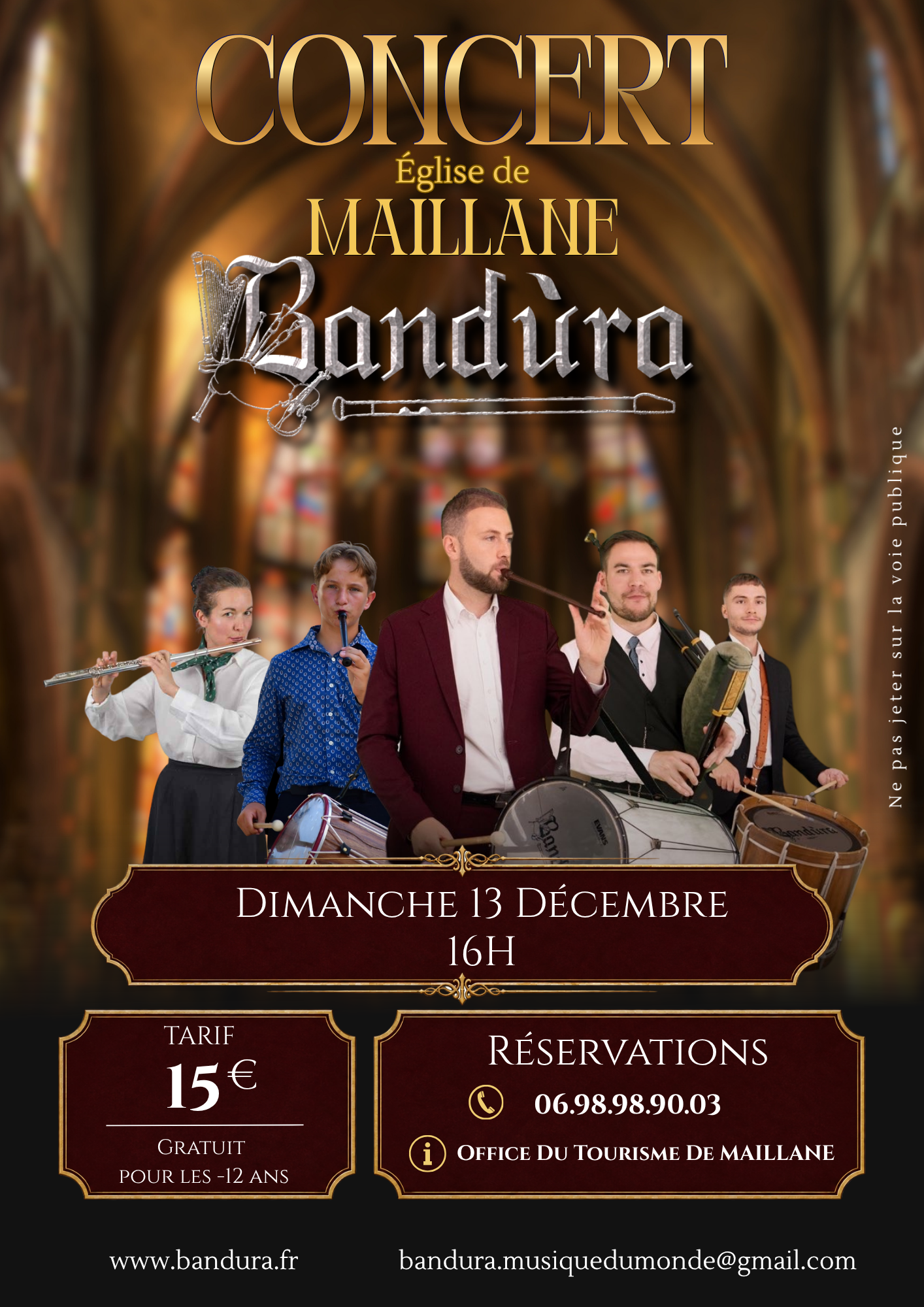 Concert de noël Bandùra