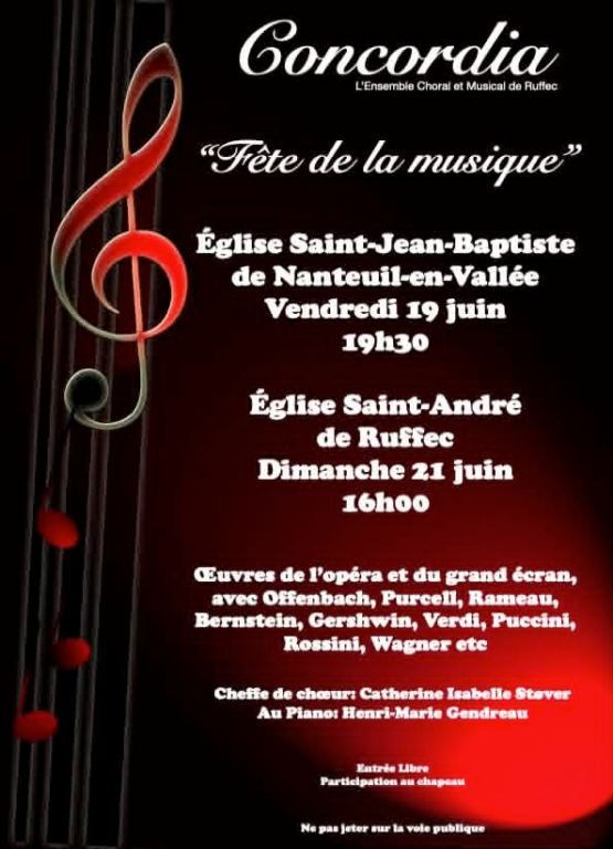 Fête de la musique par l'Ensemble Concordia