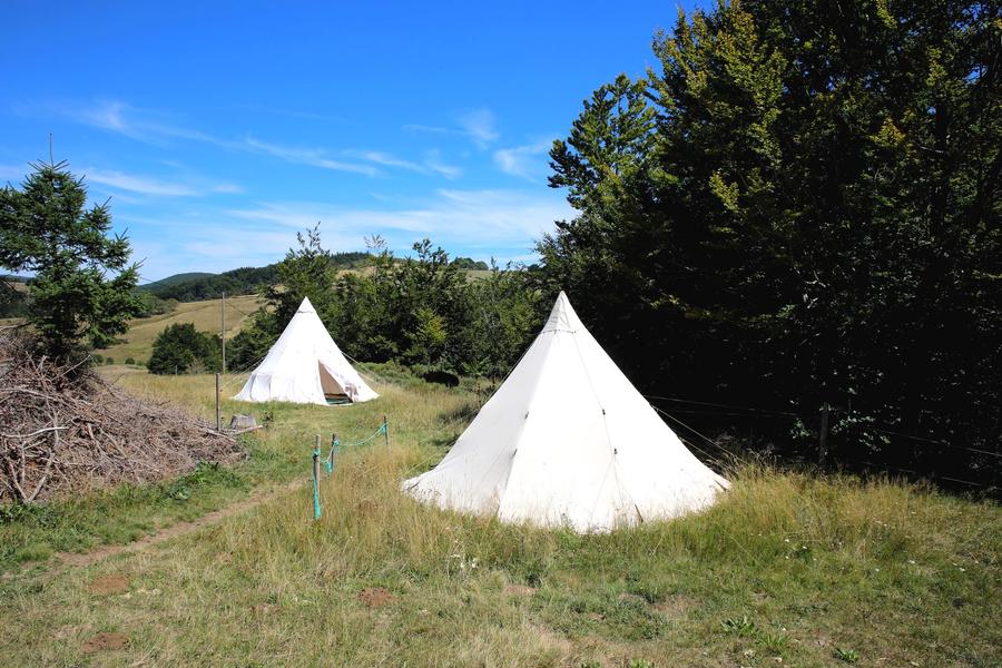 Burzet - Bivouac du Pré du bois 2 ©o.mathis