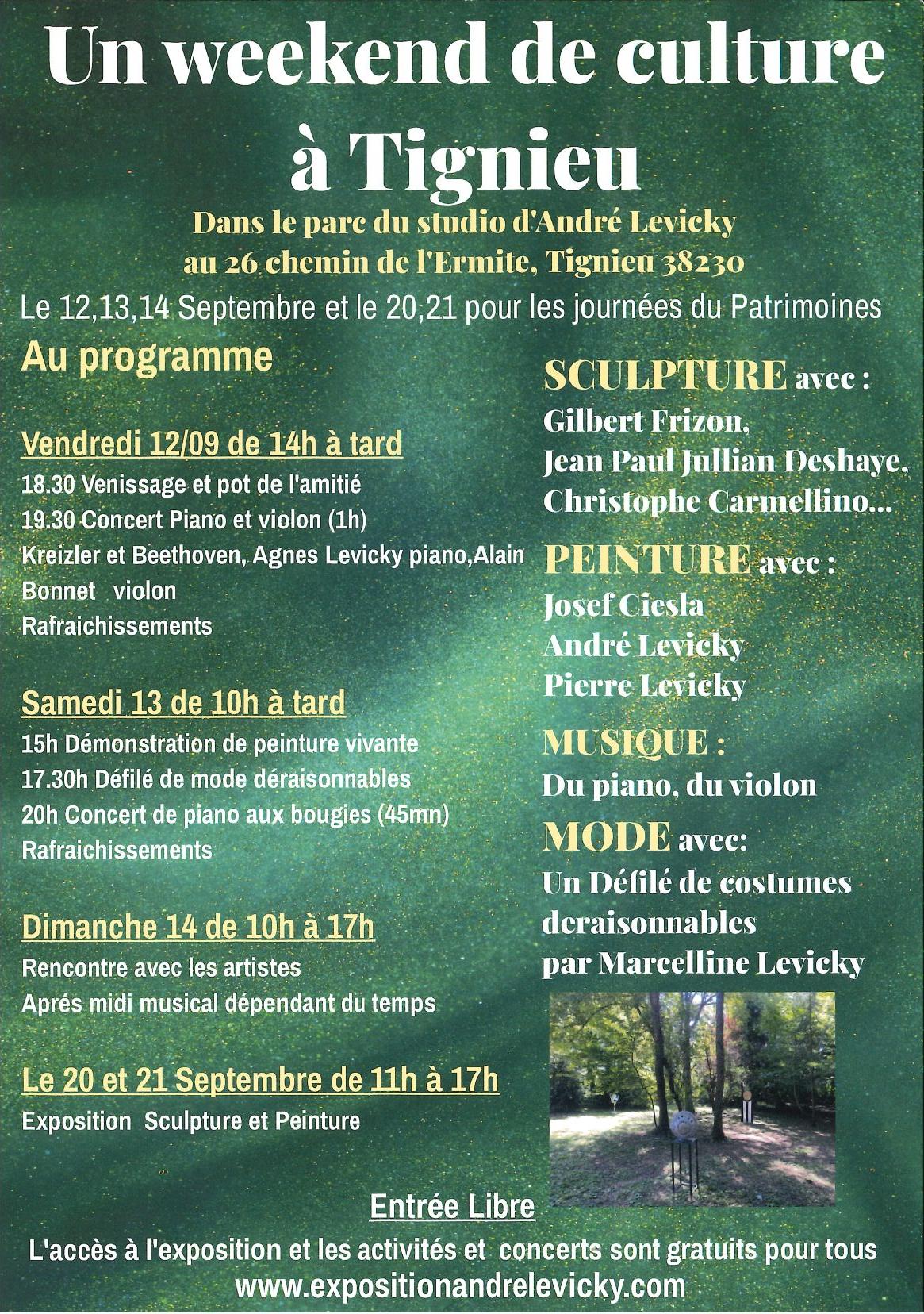 Un week-end de culture et d'art à Tignieu-Jameyzieu_Balcons du Dauphiné