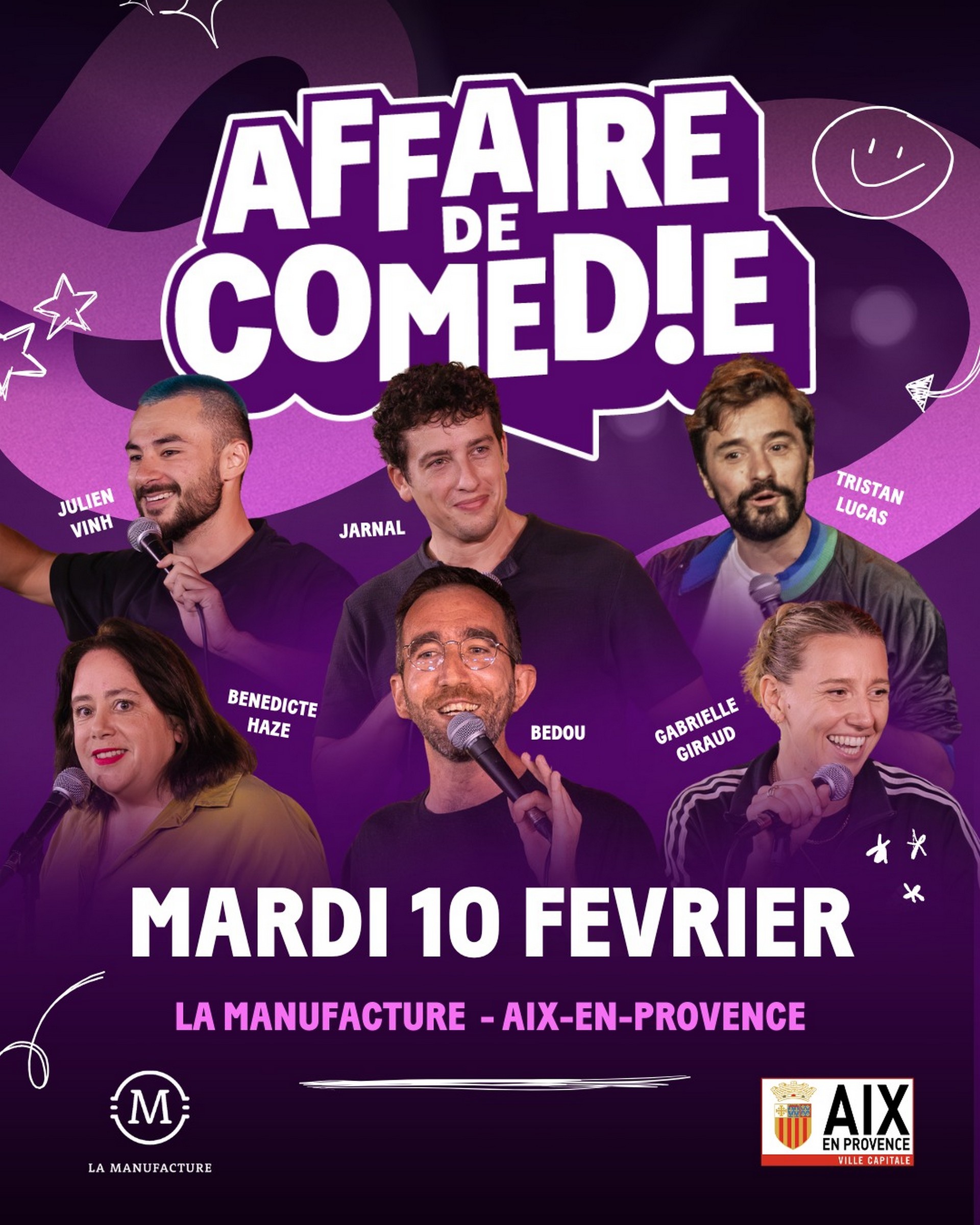 Affaire de Comédie à la Manufacture d'Aix