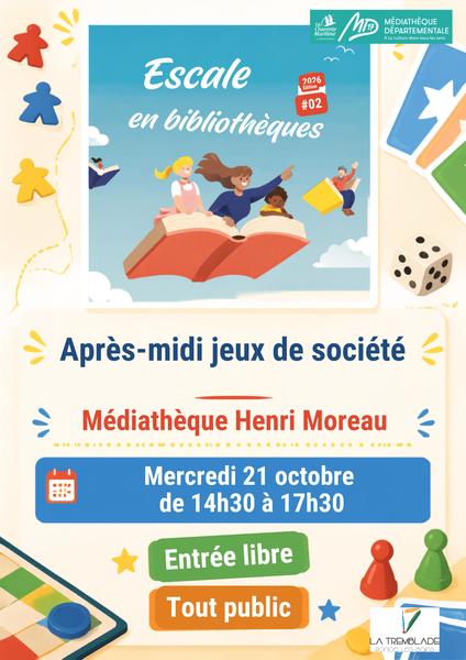 Après-midi jeux de société