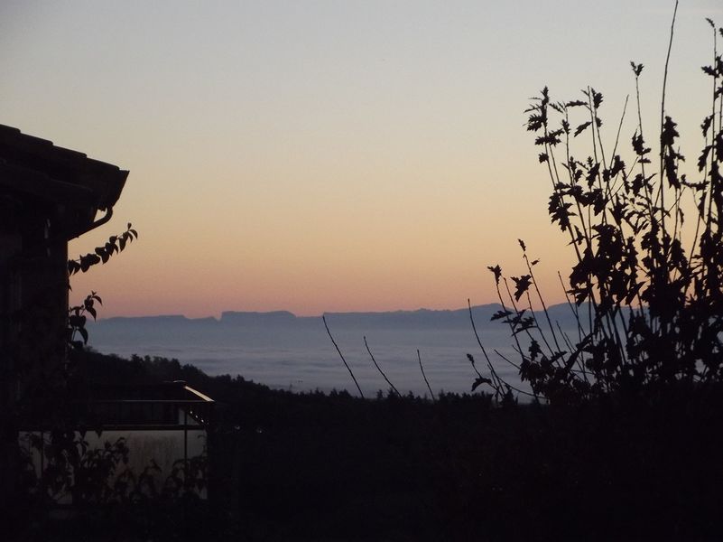 lever de soleil sur les Alpes