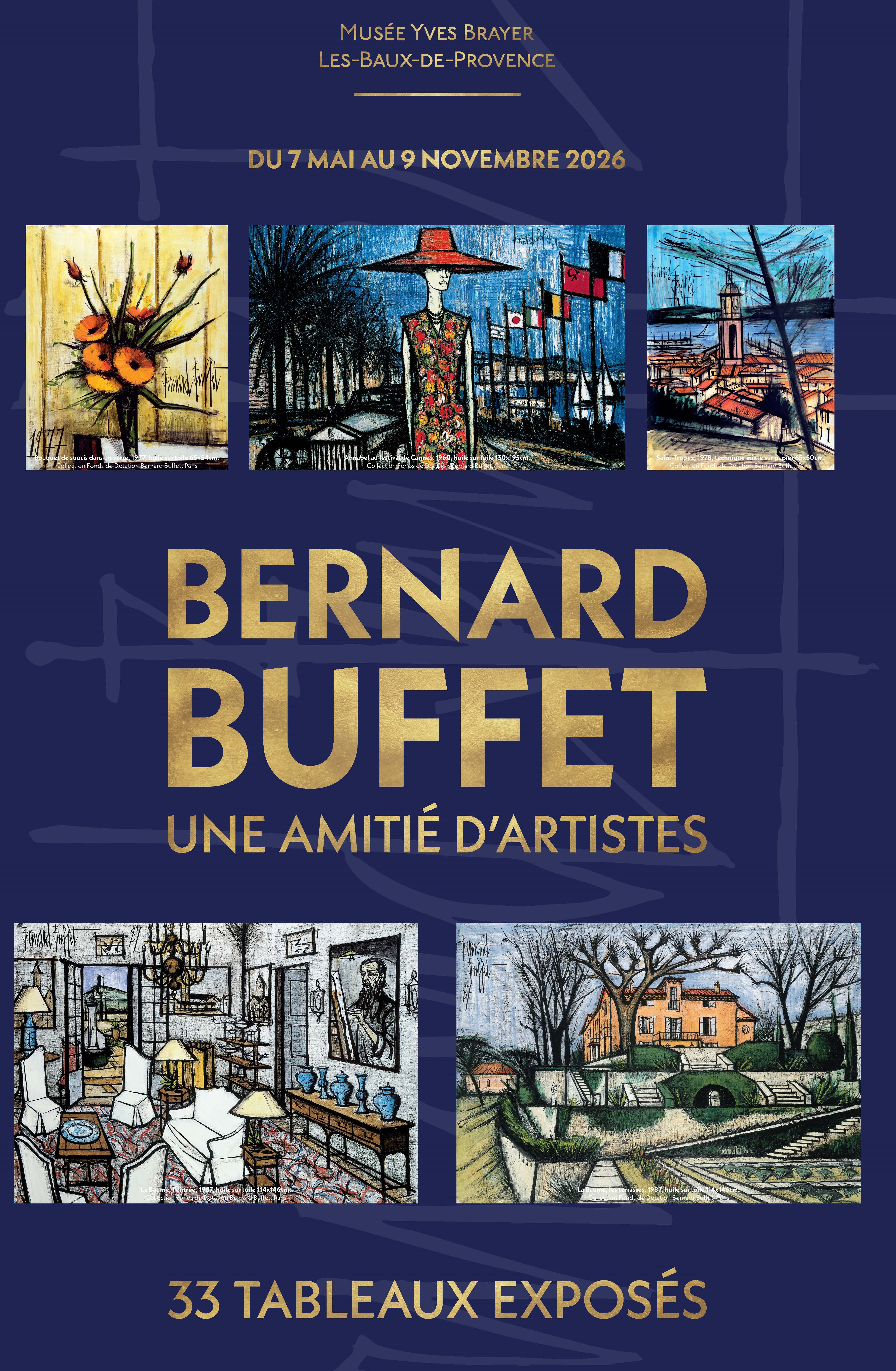Exposition : Bernard Buffet, amitiés d’artistes
