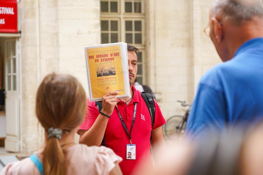 Visite de l&rsquo;histoire du Festival d&rsquo;Avignon en anglais - Avignon