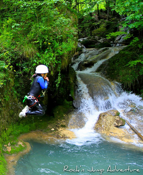 Canyoning dans le Jura à Saint Claude