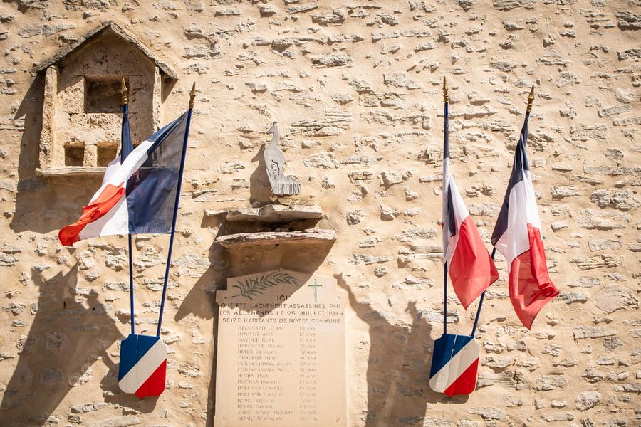 Cour des fusillés_La Chapelle-en-Vercors