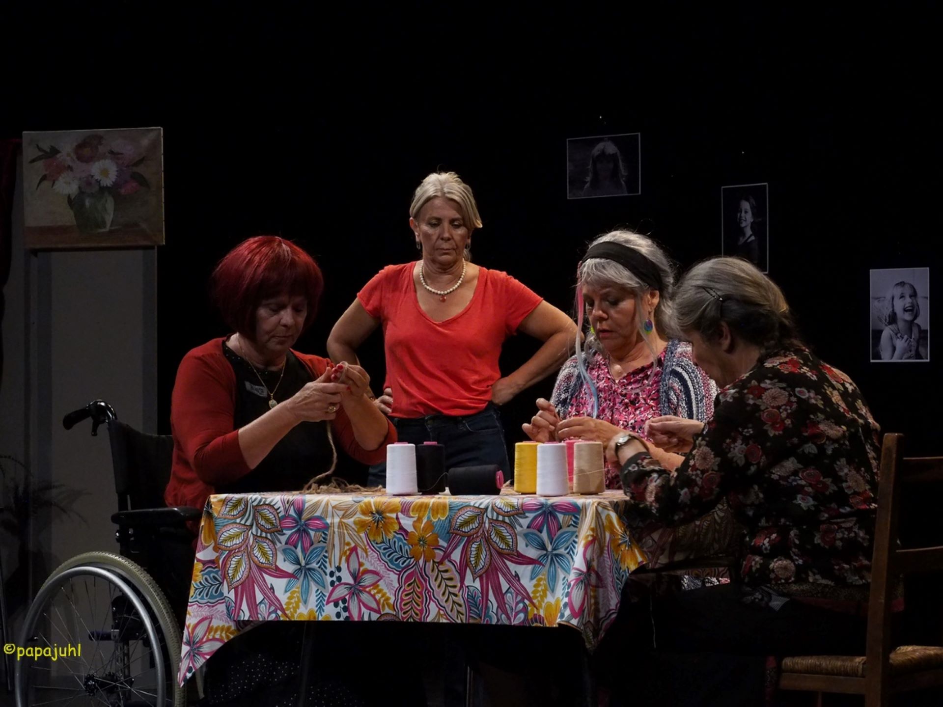 Théâtre : Les Gardiennes ou le nœud du tisserand