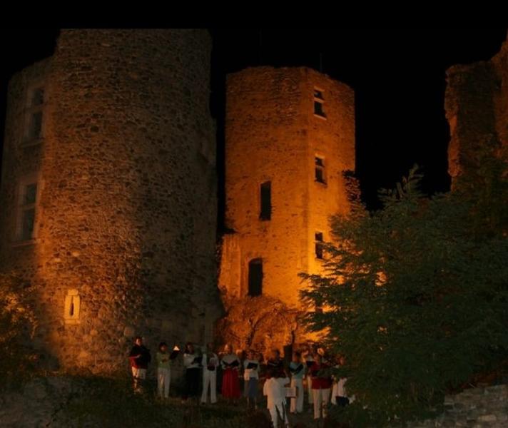 Visite contée nocturne du château de Tallard & escape game_Tallard