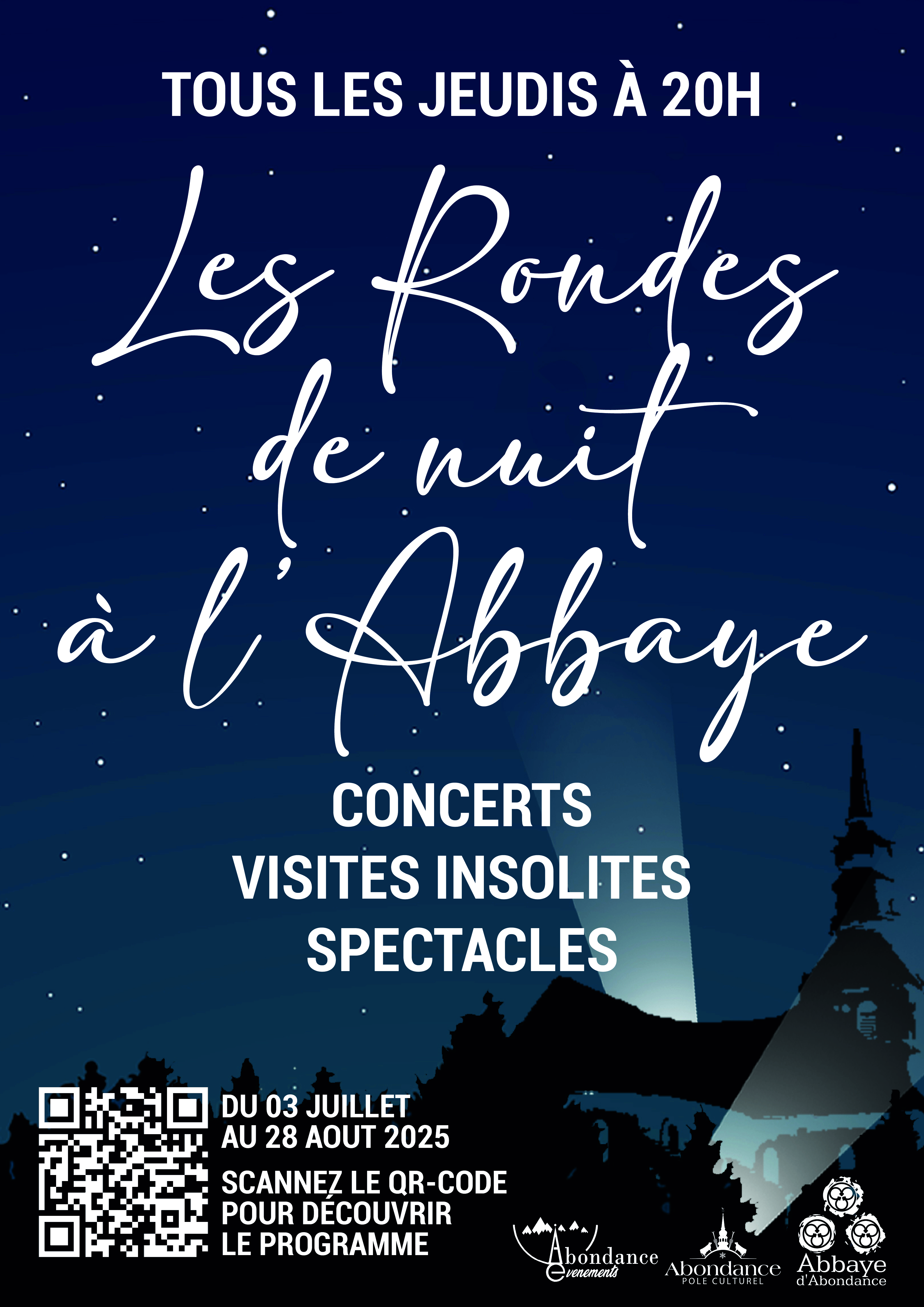 Les Rondes de nuit à l’Abbaye - L’Abbaye de fond en comble