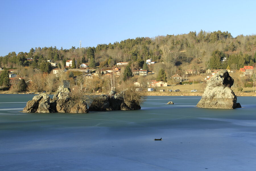 Pêche au lac de La Cassière