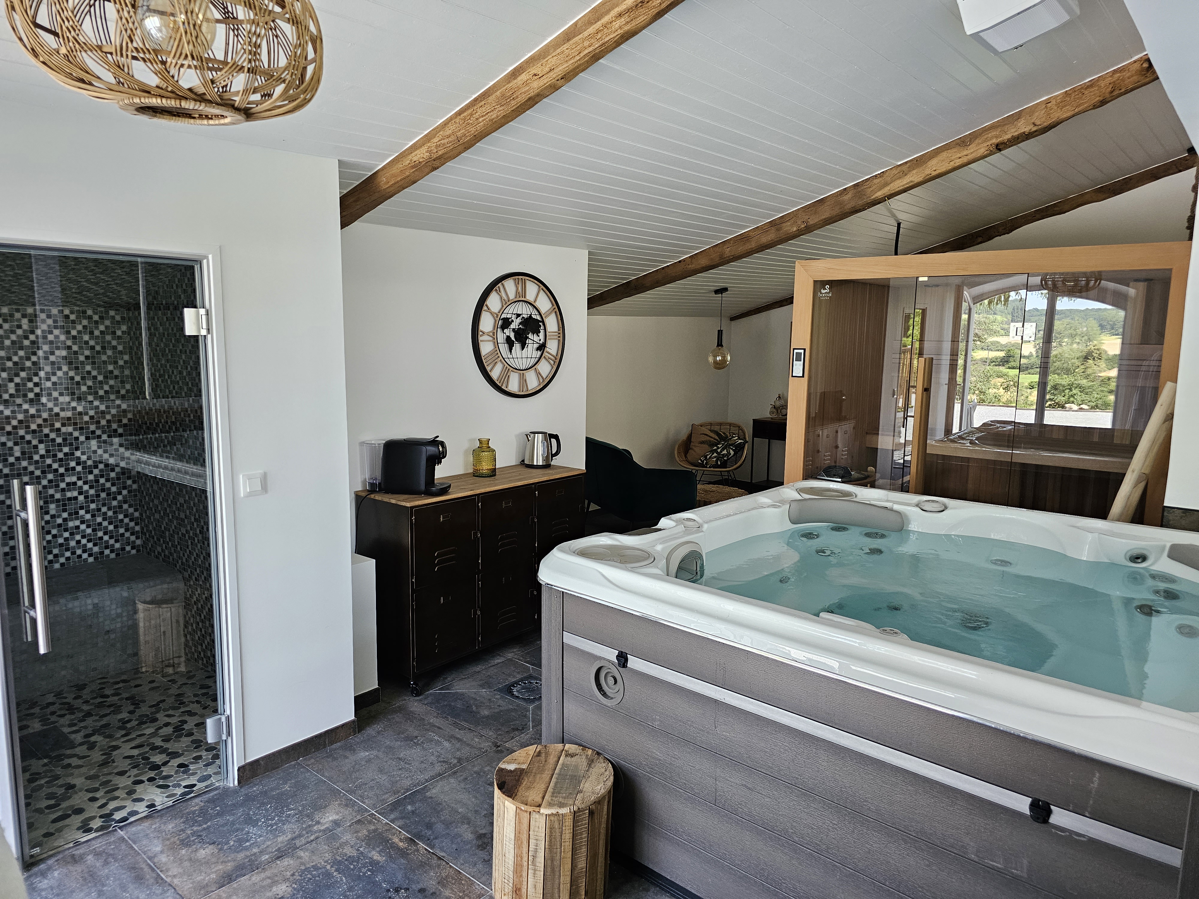 Espace relaxation Privatif au Domaine de l'Agneau