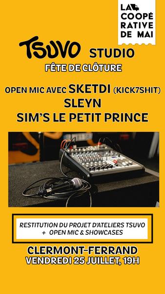 Tsuvo Studio : fête de clôture | La Coopérative de Mai