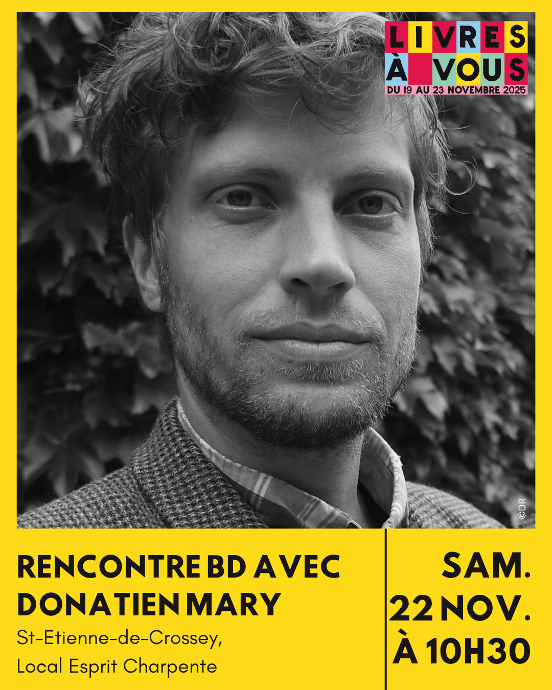 Rencontre BD avec Donatien Mary_Saint-Étienne-de-Crossey