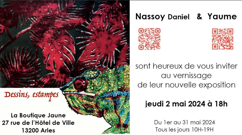 Exposition Daniel Nassoy et Yaume