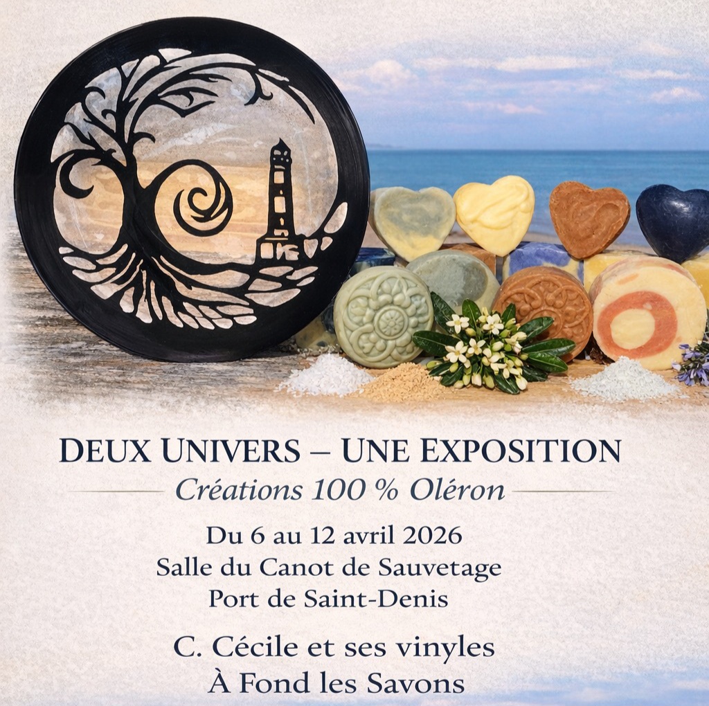 Exposition : Cécile et ses vinyles / Muriel et ses savons