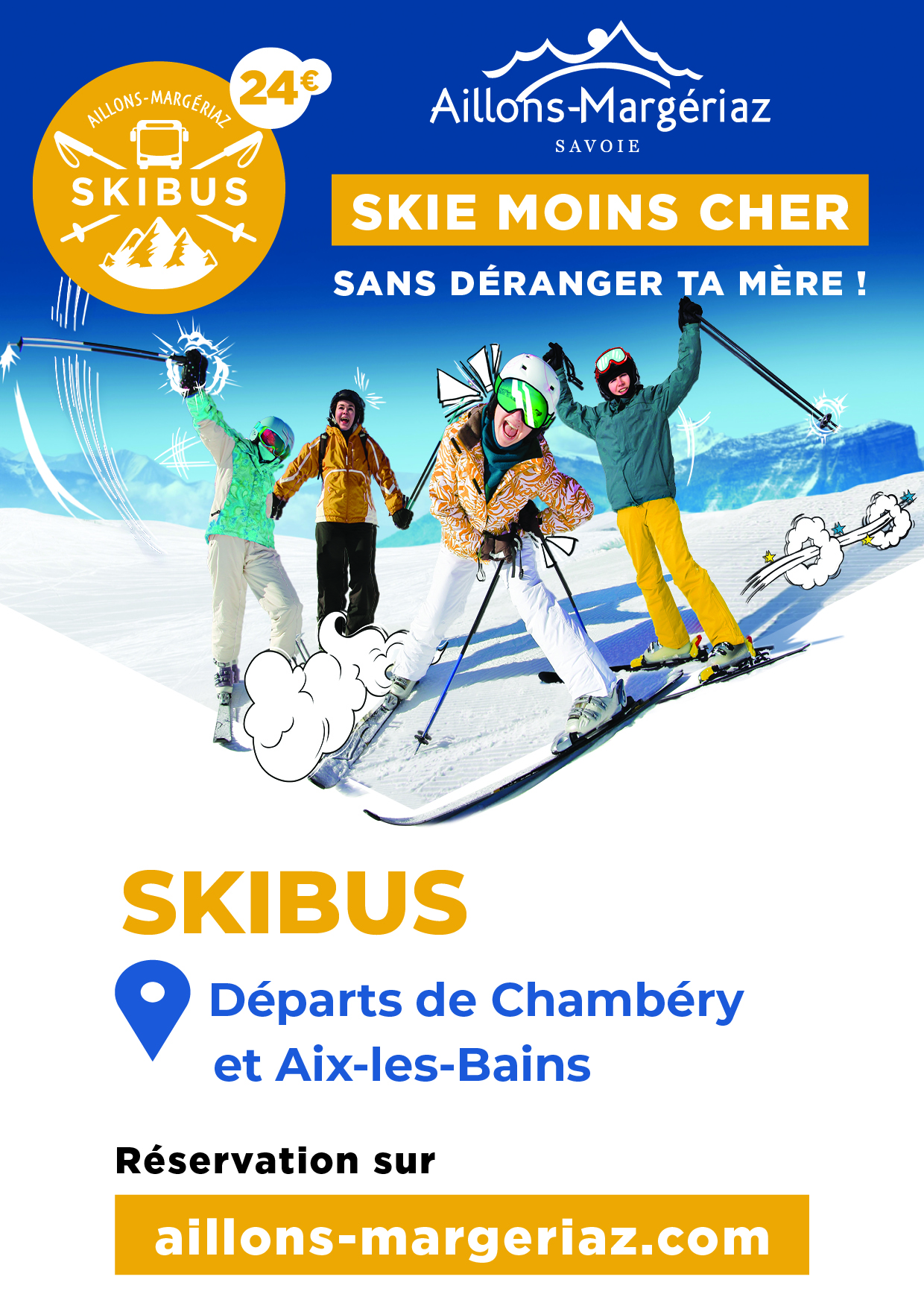 aux départs de Chambéry et Aix-les-Bains