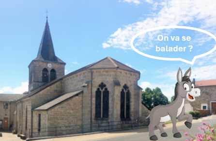 Visite du village avec Mulâne ! // Saint-Martin-des-Olmes