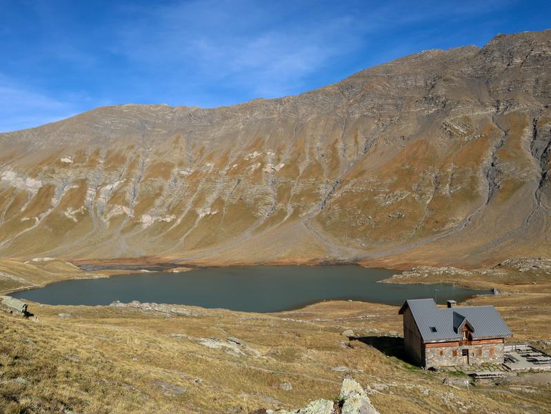La boucle du Cruq des Aiguilles_Lac et refuge du Goléon