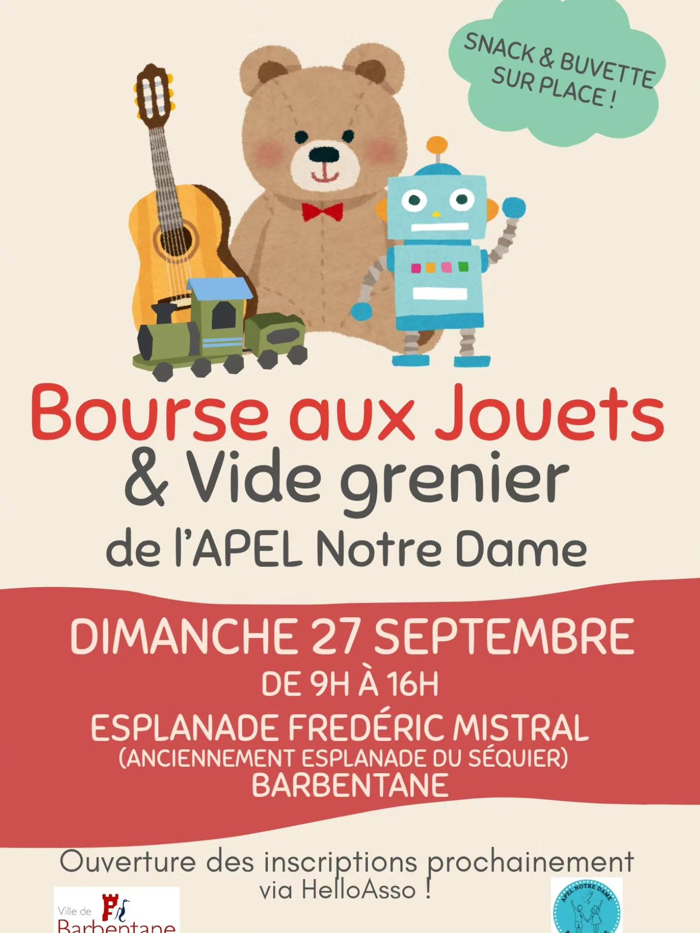 Bourse aux jouets