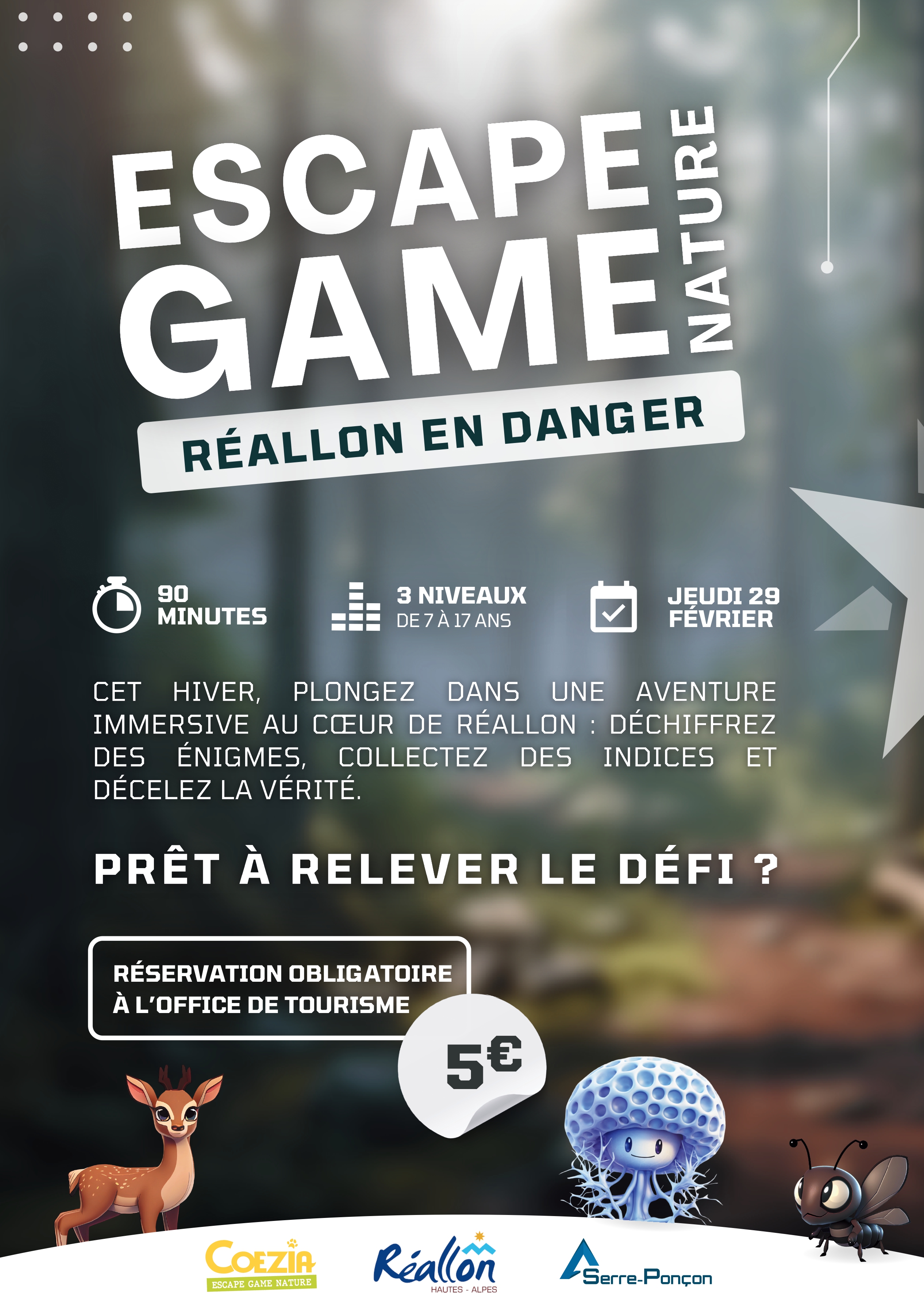 Escape Game Nature - Réallon en Danger