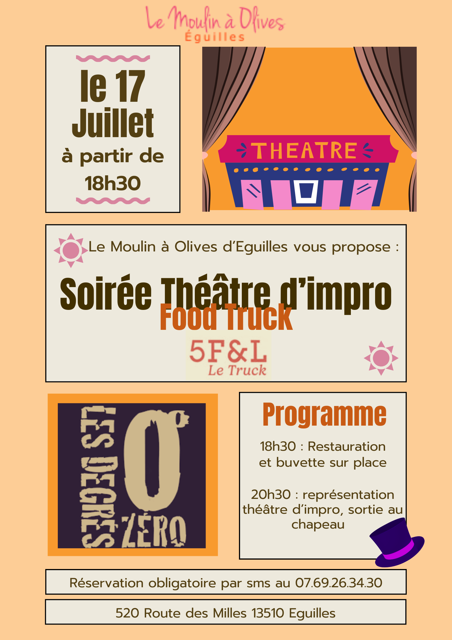 Soirée théâtre d'impro