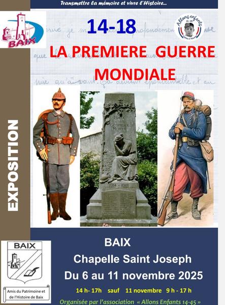 Exposition sur la Grande Guerre_Baix