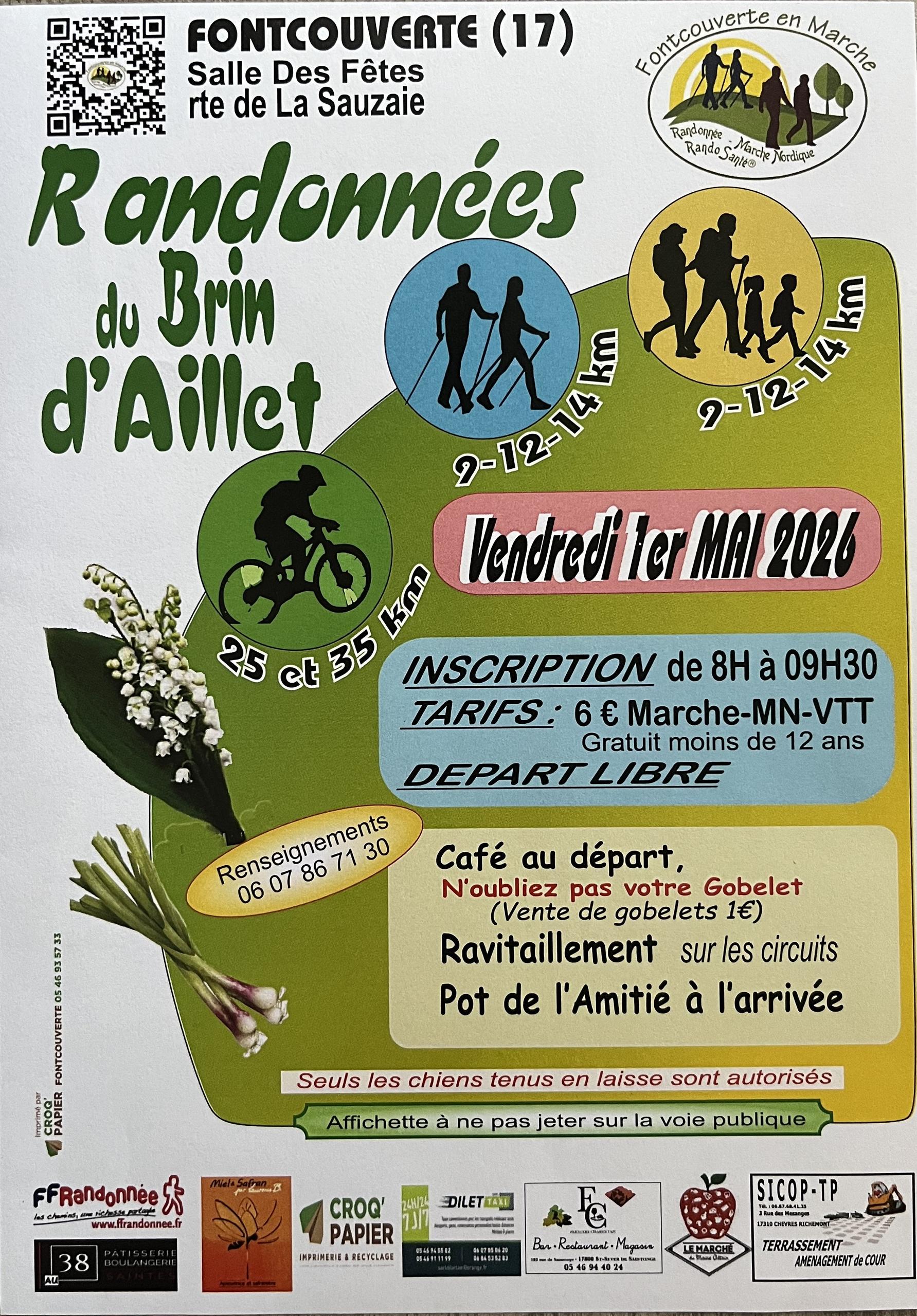 Randonnées du brin d'aillet