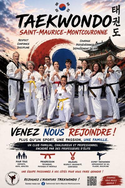 Taekwondo Saint Maurice Montcouronne_Saint-Maurice-Montcouronne